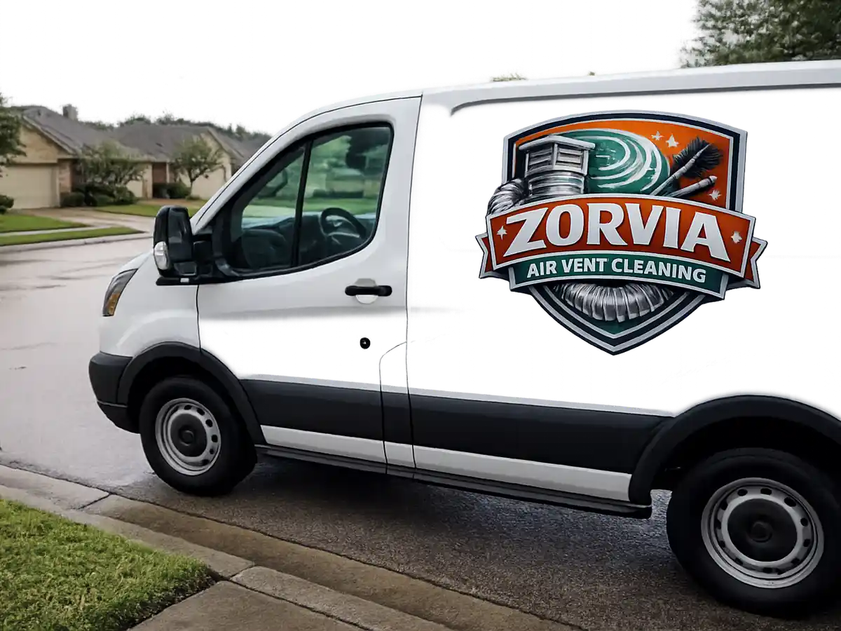 Service van arriving on a Jacksonville, FL street — local same-day coverage