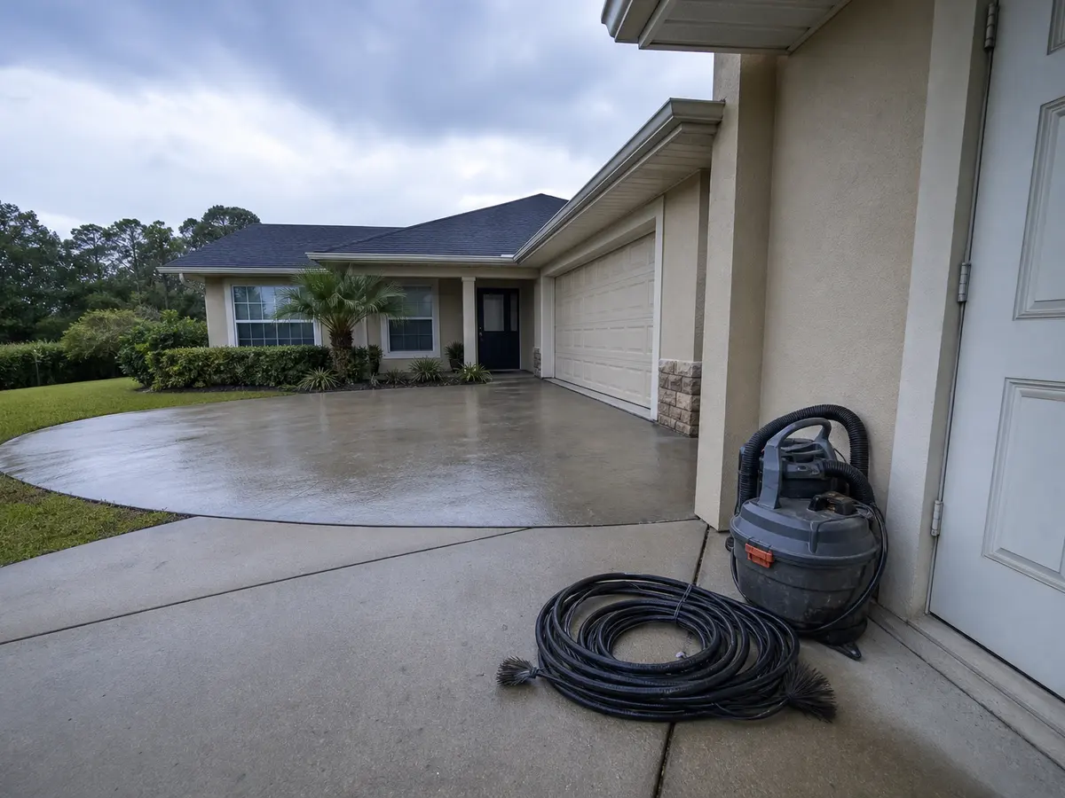 Clear dryer vent hood back in service — completed job in Jacksonville, FL